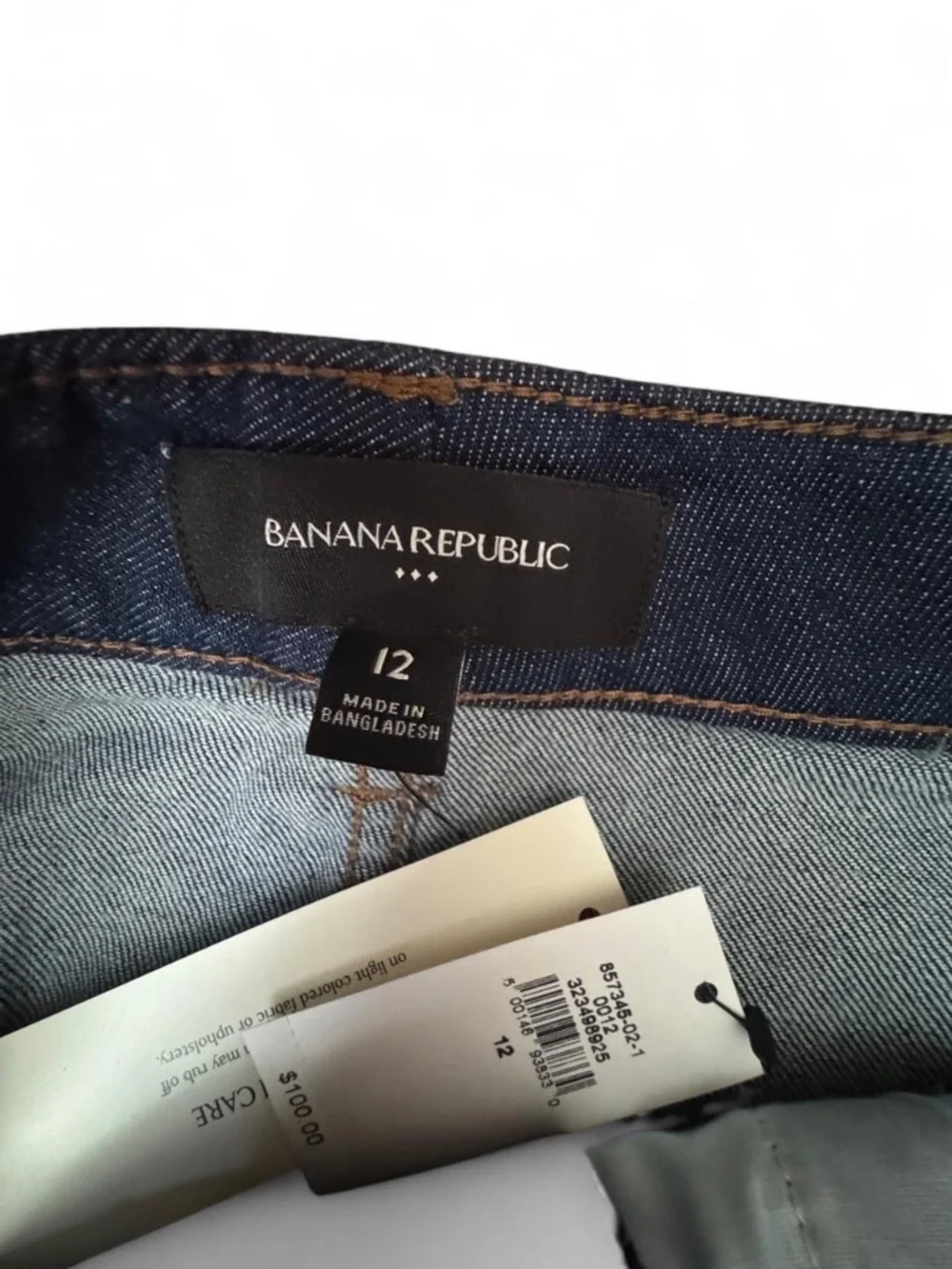 banana republic factory denim pencil skirt